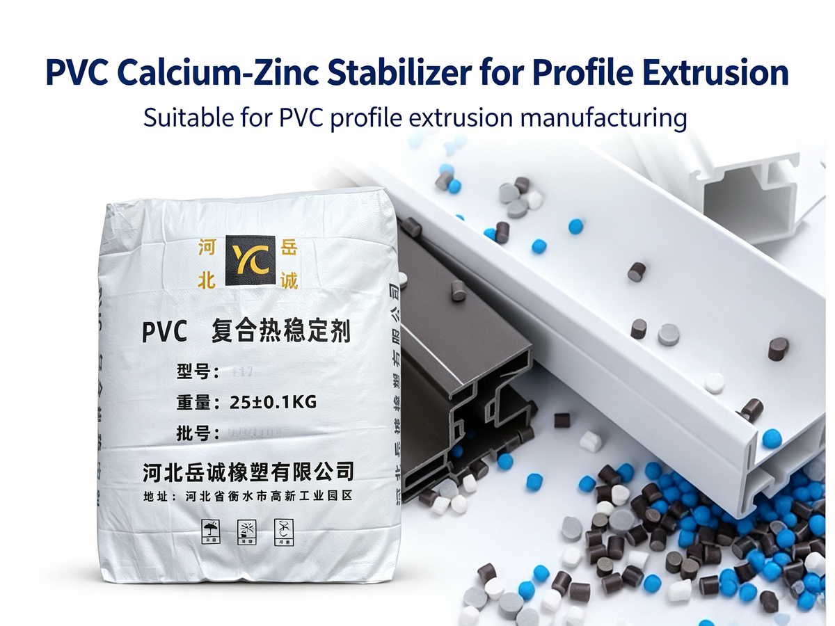 PVC Calcium-Zinc Stabilizer for Profile Extrusion