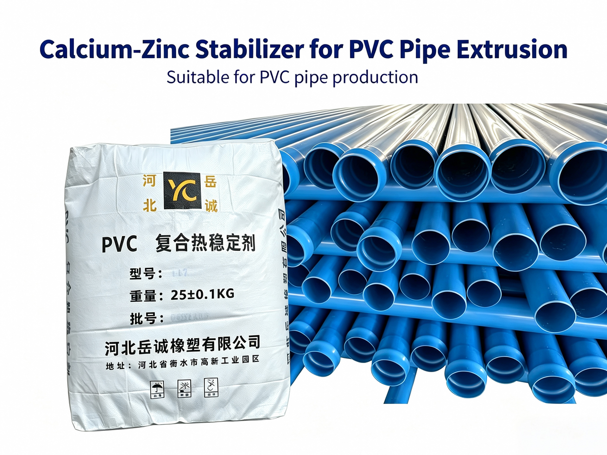 Calcium-Zinc Stabilizer for PVC Pipe Extrusion