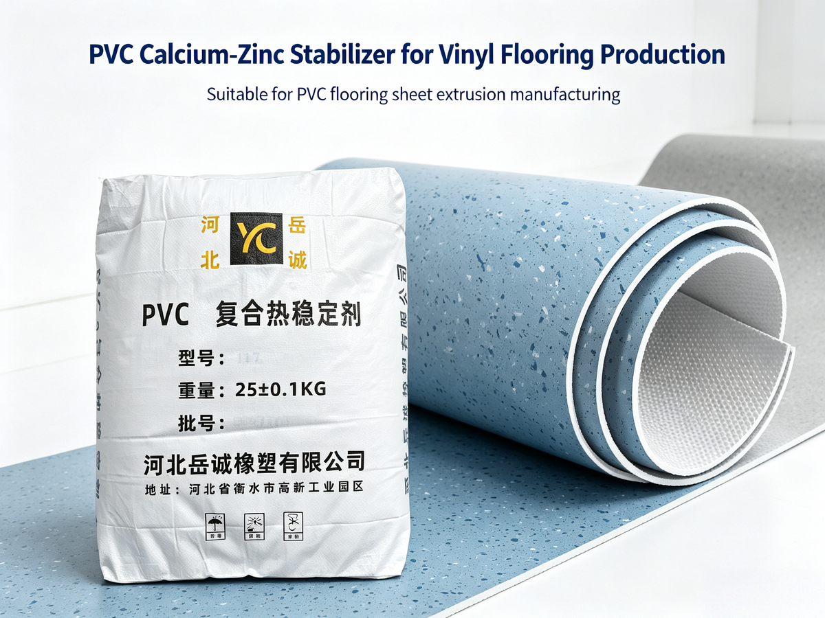 PVC Calcium-Zinc Stabilizer for Vinyl Flooring Production