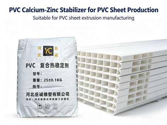 PVC Calcium-Zinc Stabilizer for PVC Sheet Production