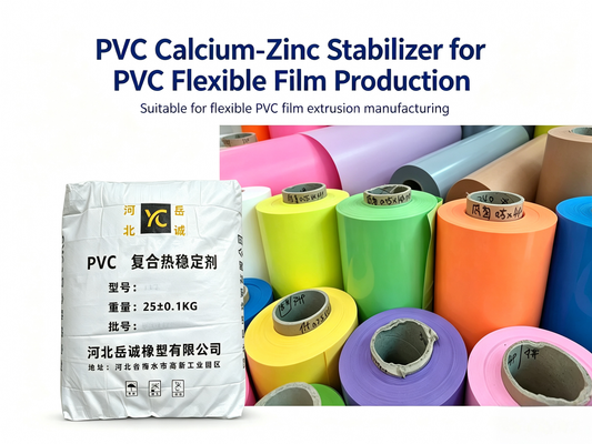 PVC Calcium-Zinc Stabilizer for PVC Flexible Film Production